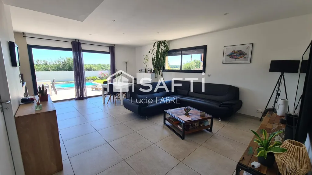 Soggiorno - Contemporary Flat with Pool in Aussonne