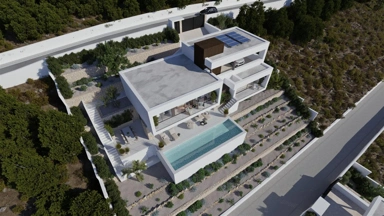Õhuvaade - Contemporary Villa with Infinity Pool in Altea