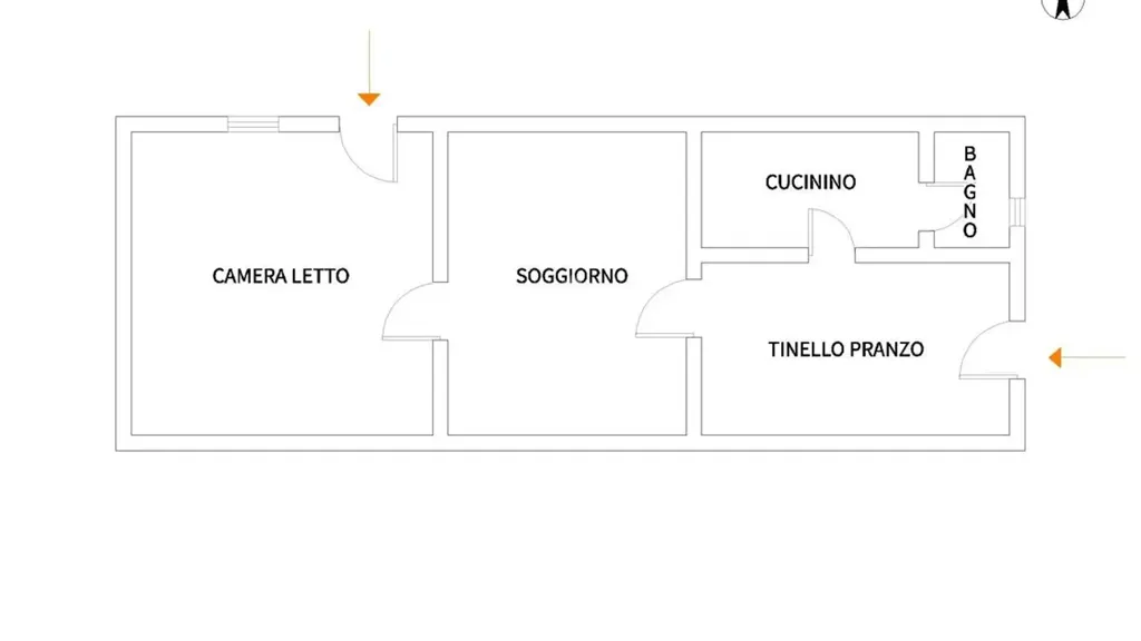 Plaan - Ground Floor Trilocale with Vaulted Ceilings in Molfetta