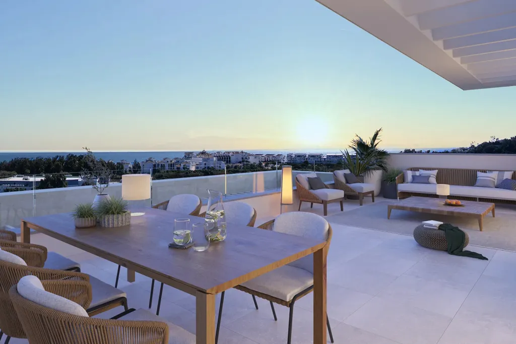 Terrass - Luxury Penthouse with Sea View in Estepona