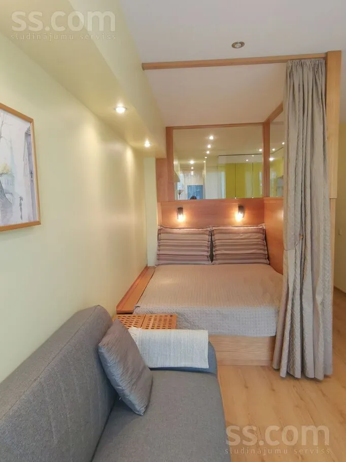 Bedrooms - Bright Apartment with Secure Parking in Riga Centre