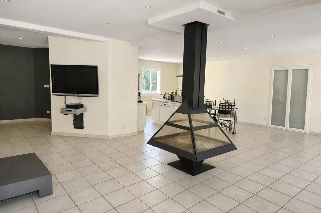 Soggiorno - House with Pool in Montmerle-sur-Saône