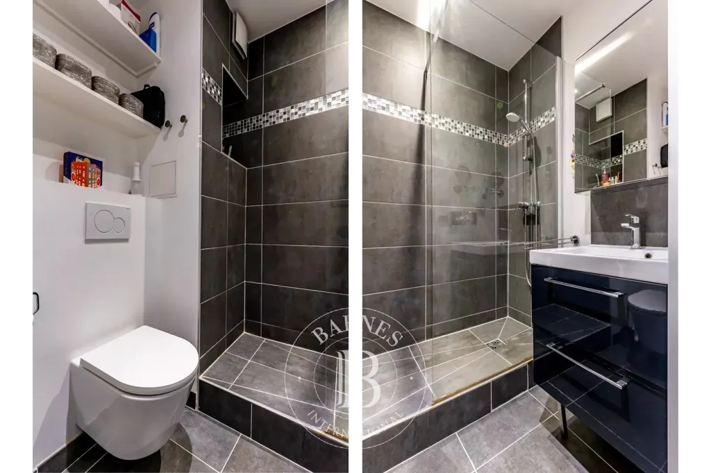 Bagni - Studio with Courtyard View in Paris 1st