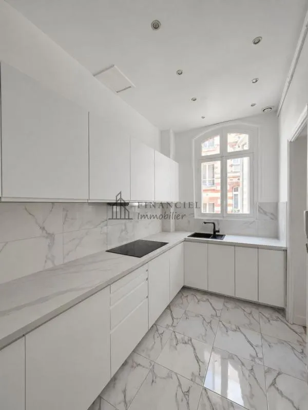 Cucina - Haussmannian Flat with 3 Bedrooms in Marais