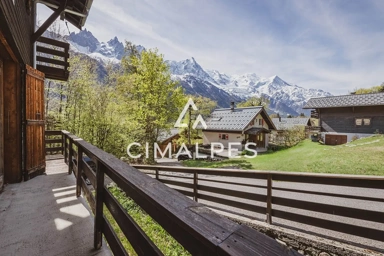 Balcon - Chalet avec Vue Panoramique à Chamonix