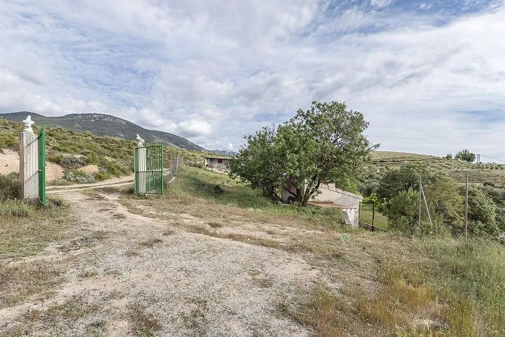 Garden - Rustic Farmhouse with Olive Grove in Monachil