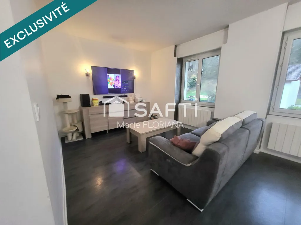 Séjour - Appartement Lumineux avec 4 Chambres à Dortan