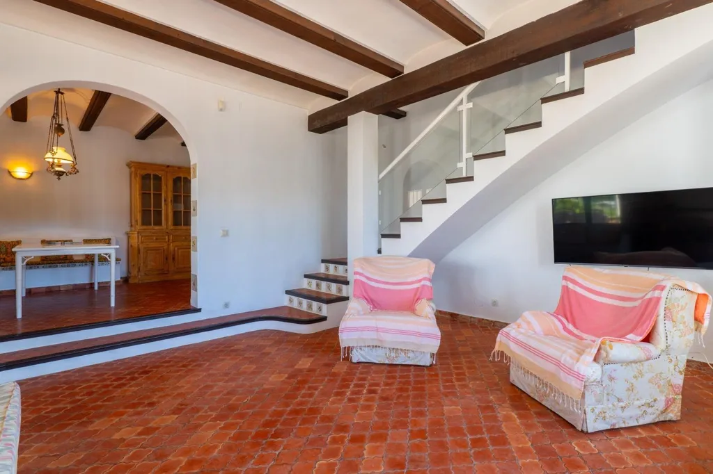 Séjour - Mediterranean Villa with Pool in Pla del Mar