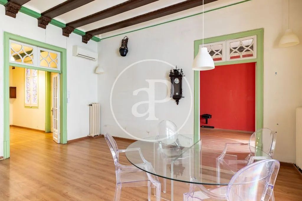 Dining Room - Classical Apartment in Eixample Dreta, Barcelona