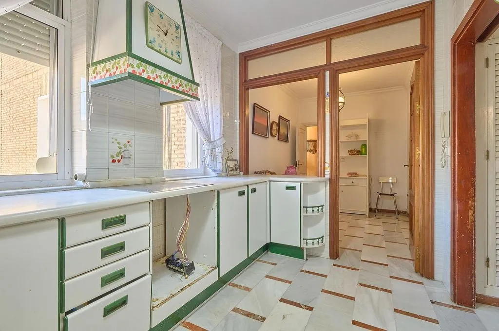 Köök - Apartment with Terrace in Pio XII, Jerez