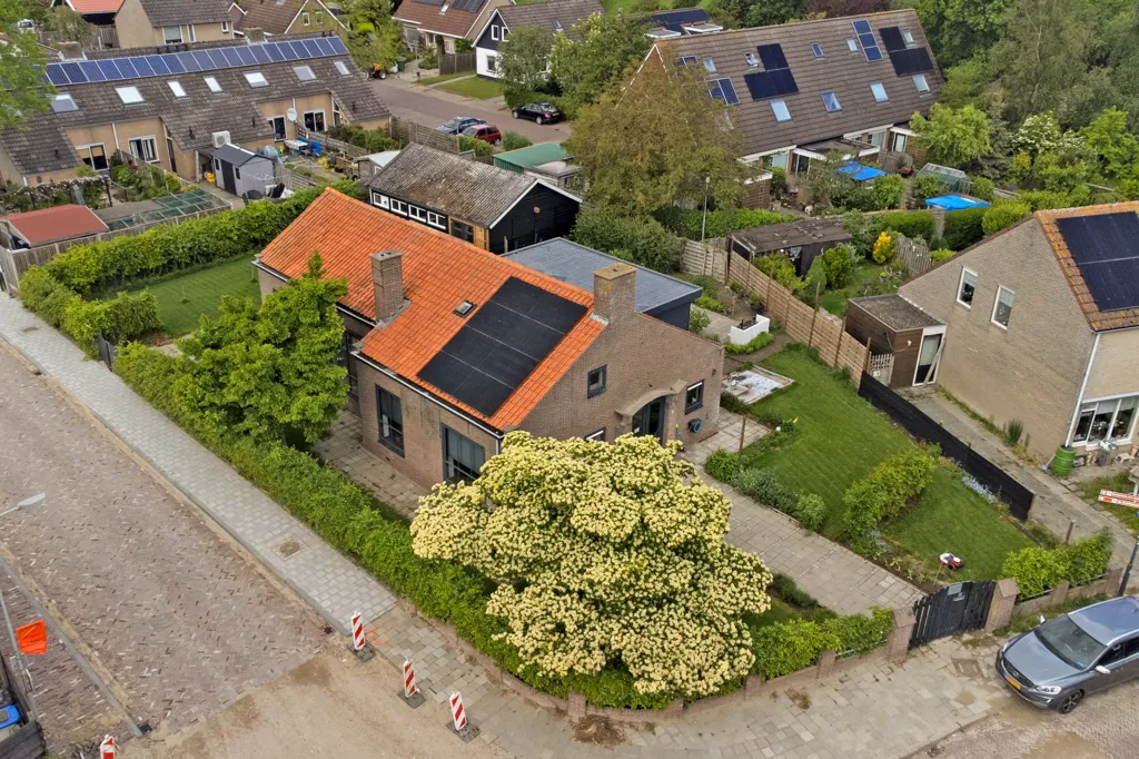 Vista aerea - Renovated Schoolhouse with Loft in Oudelande