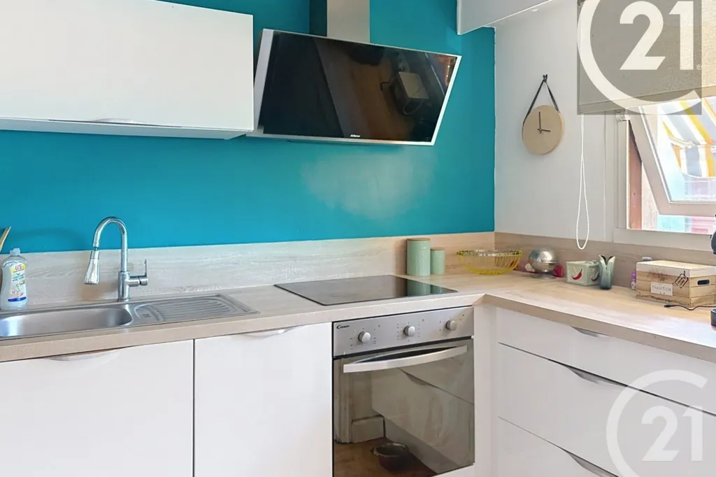 Cucina - 2-Bedroom Apartment with Terrace in Cannes