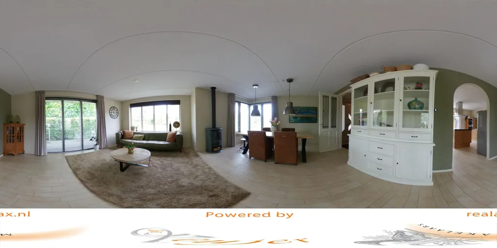 Living Room - Semi-Bungalow with Private Garden in Markelo