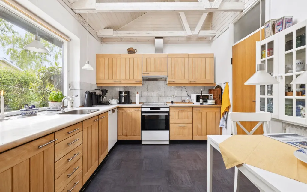 Kitchen - Fjord-View Villa in Skanderborg