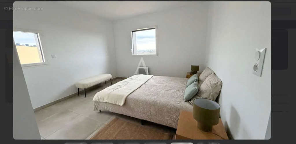 Camere da letto - New T2 Apartment with Loggia in Sérignan