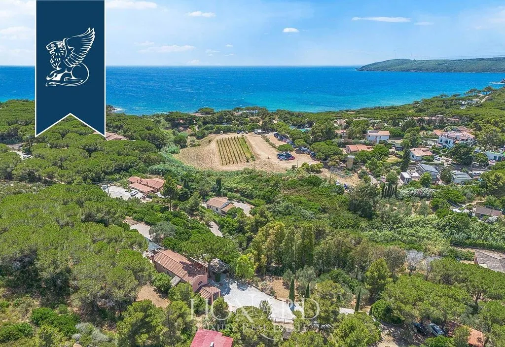 Õhuvaade - Luxury Villa with Sea View in Capoliveri