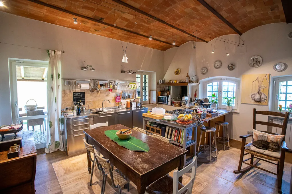Köök - Restored Villa with Tuscan Charm in Tuscany