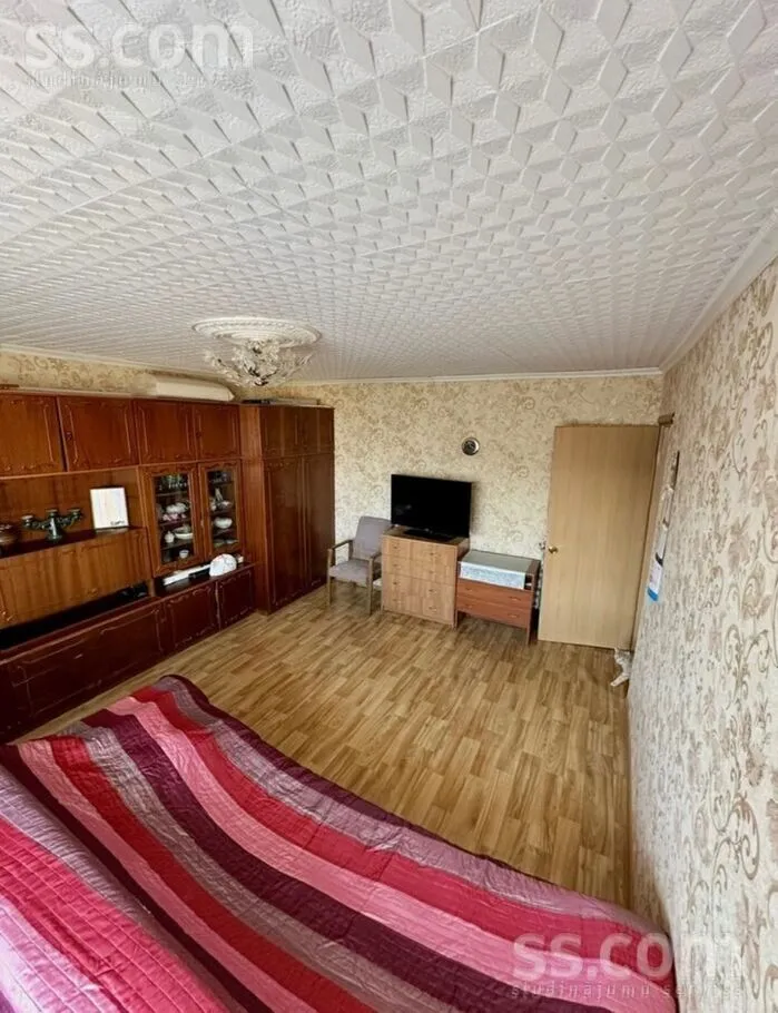 Bedrooms - One-Bedroom Flat with Balcony in Jelgava Centre