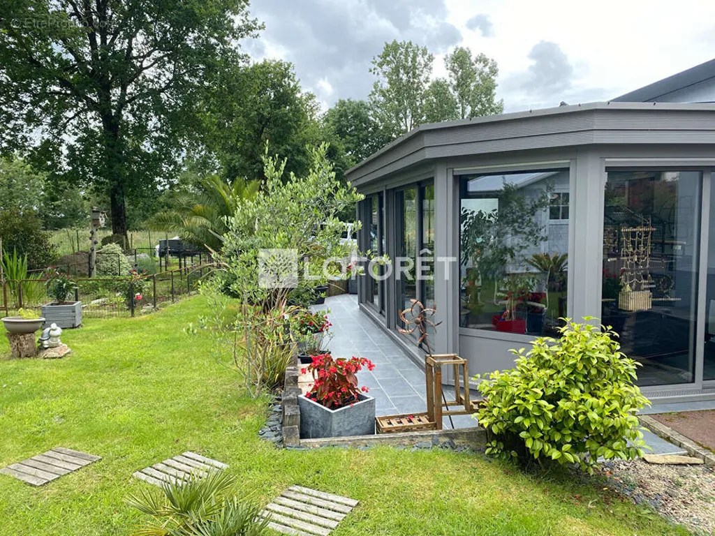 Jardin - Maison de Plain-Pied avec Jardin à Arzal