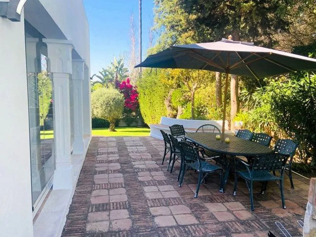 Terrasse - Villa with Pool and Terrace in Sotogrande Costa