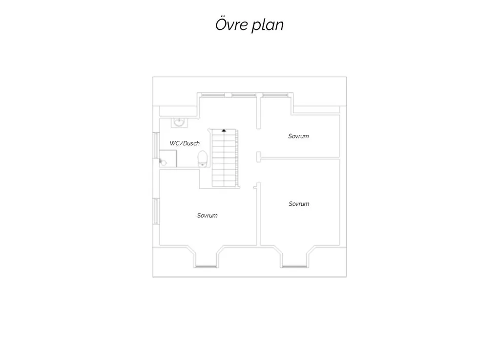 Plan - Classic 1928 Villa with Garden in Tomelilla