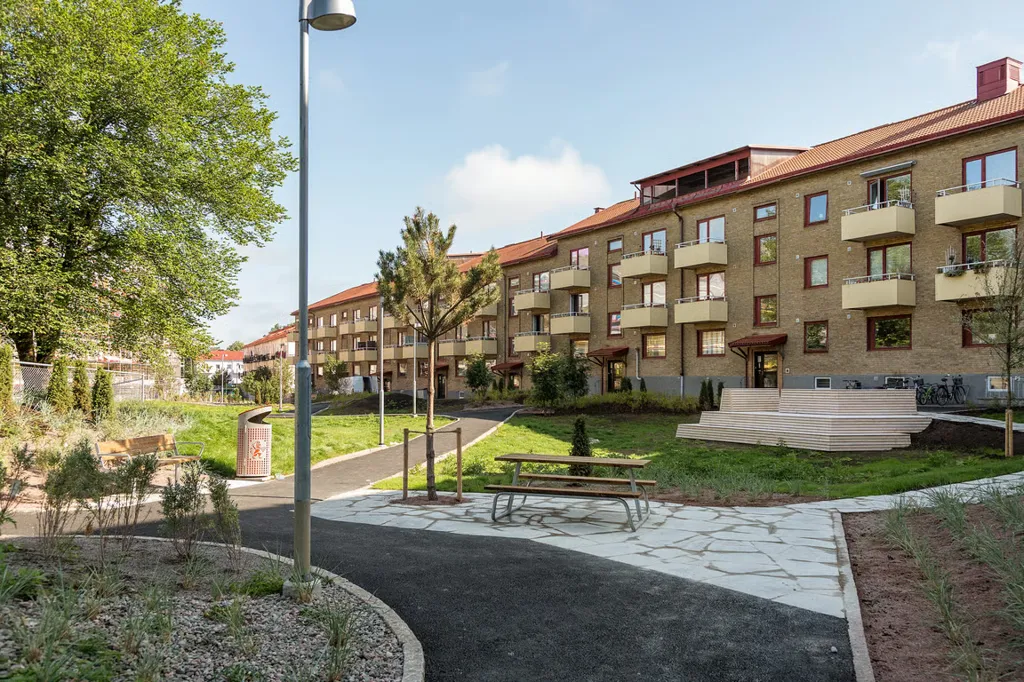 Jardin - Modern Flats with Park in Gothenburg