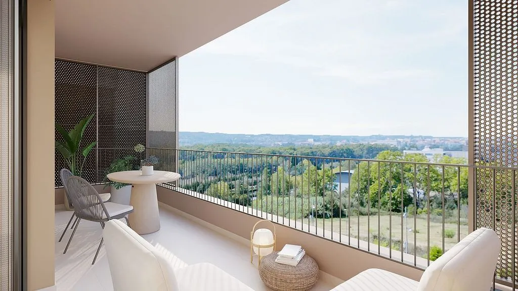 Balcony - New Flat with Pool in Sant Cugat del Vallès