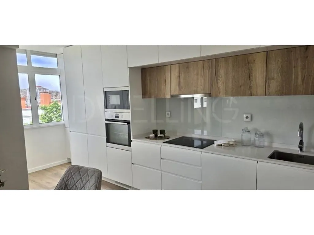 Cuisine - Refurbished Flat with View in Benfica, Lisbon