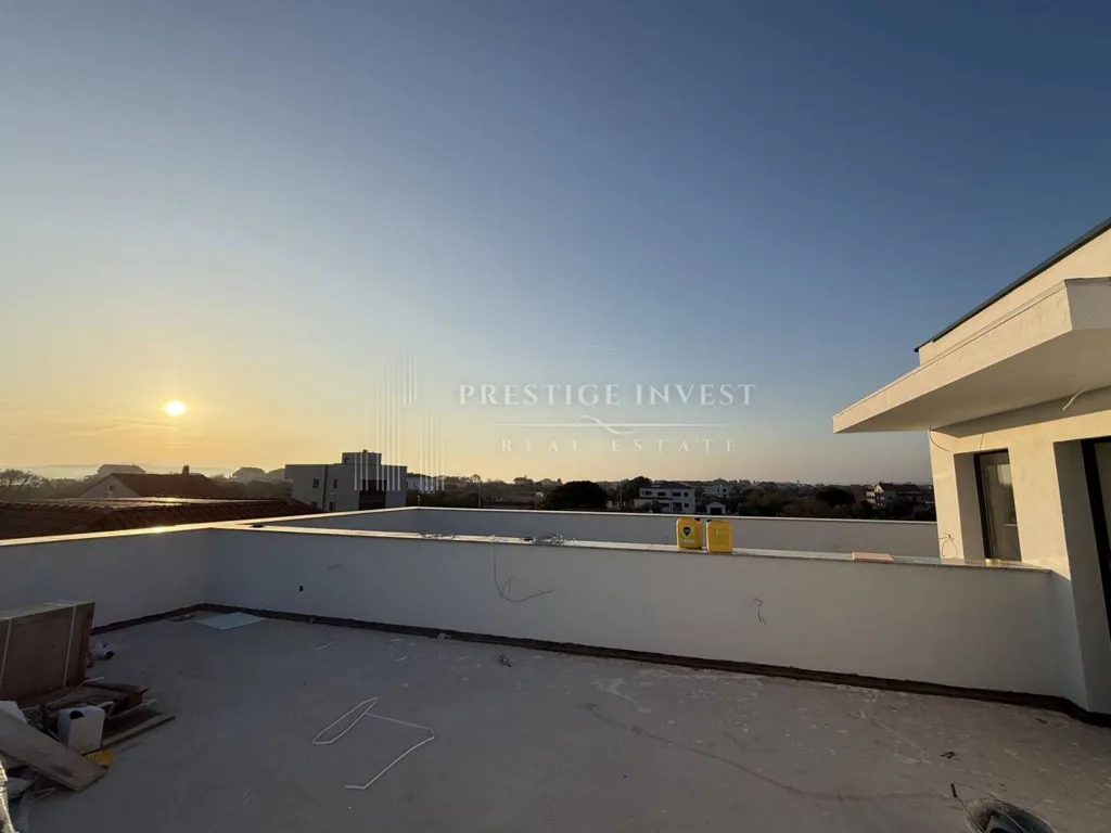 Terrace - Apartment with Sea View in Bibinje