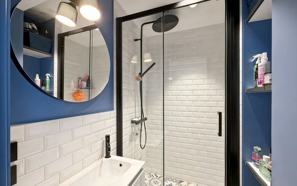Salles de bain - Appartement Rénové avec Balcon à Lyon