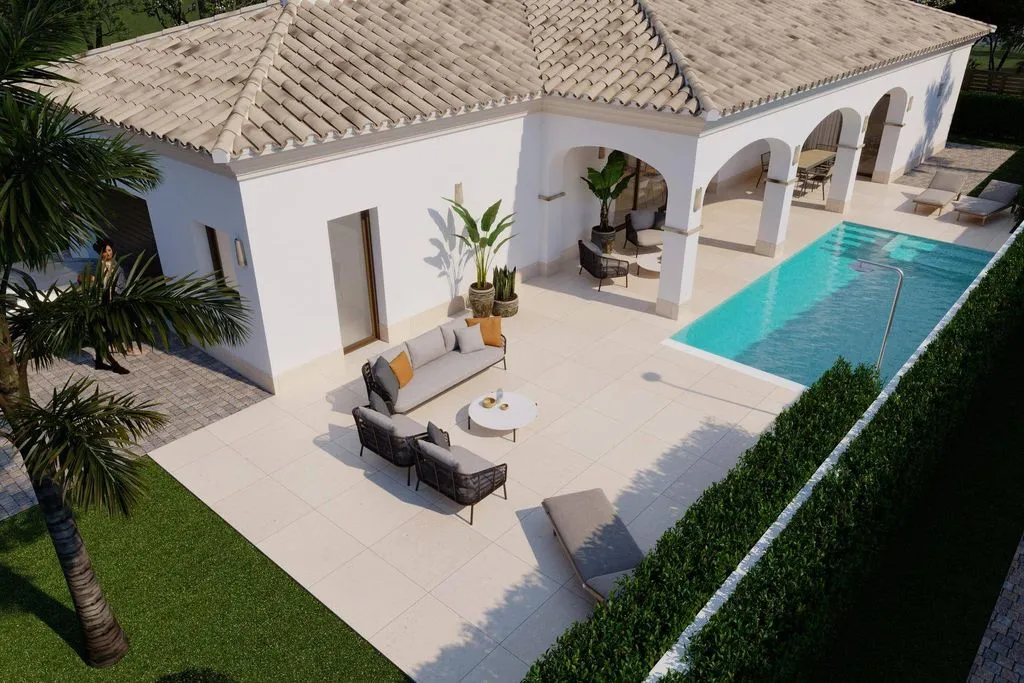 Piscine - Luxury Villa with Private Pool in San Pedro del Pinatar