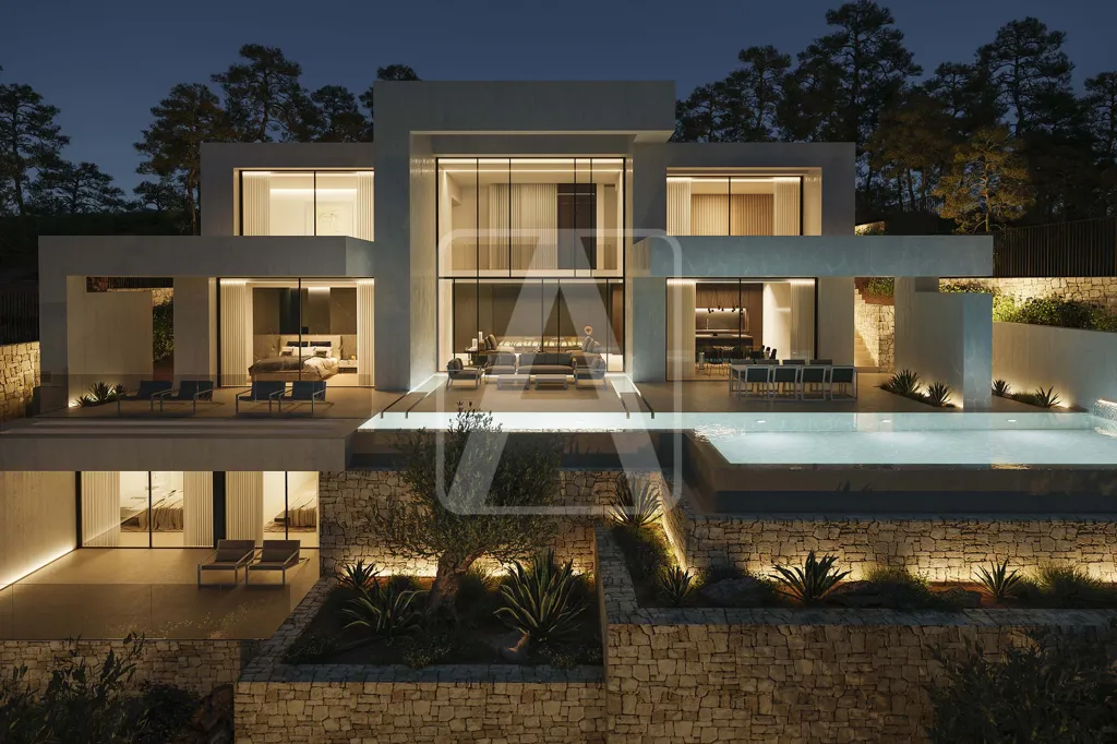 Piscine - Luxury Villa with Sea Views in Javea