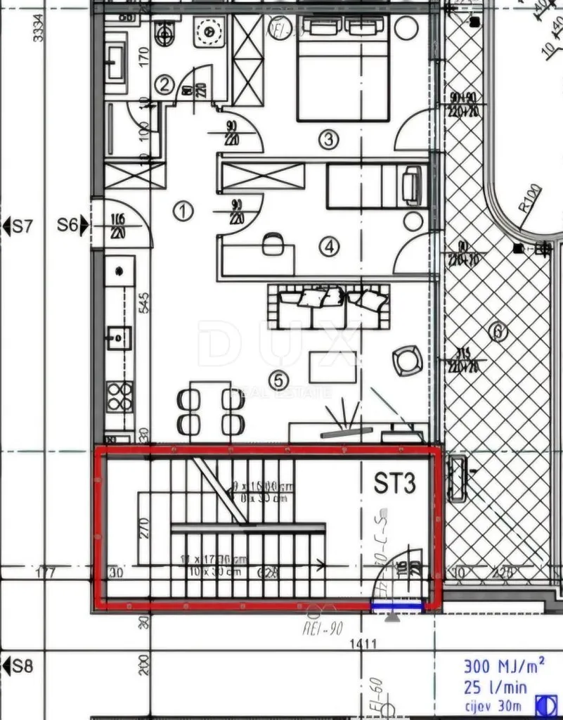 Plan - Luxury Apartment with Sea View in Poreč