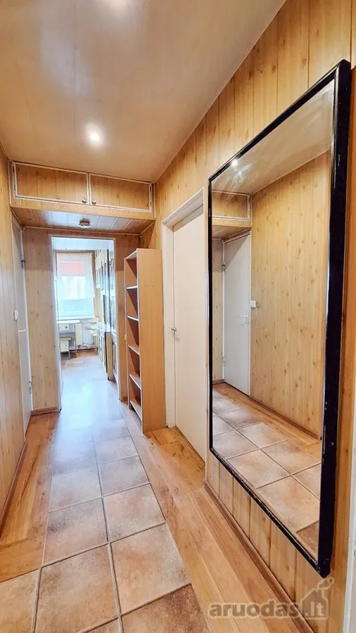 Entrée - Two-Bedroom Apartment with Balcony in Marijampolė