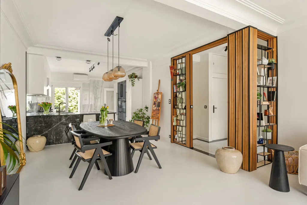 Sala da pranzo - Modernist Apartment with Garden in Antwerp