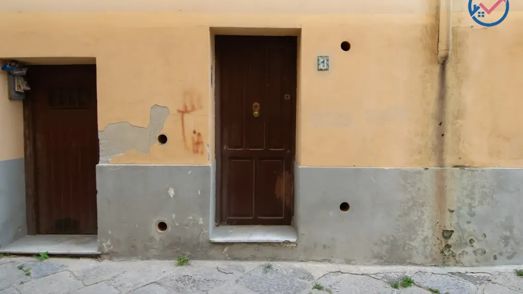 Exterior - Trilocale with Private Garage in Palermo
