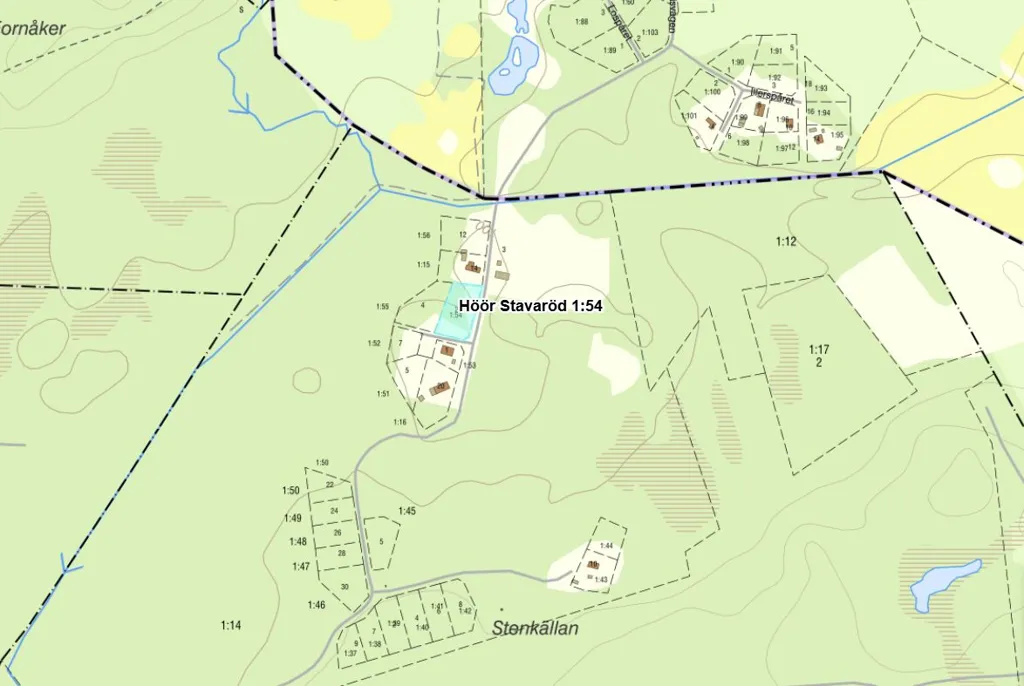 Building Plot with Nature View in Stavaröd