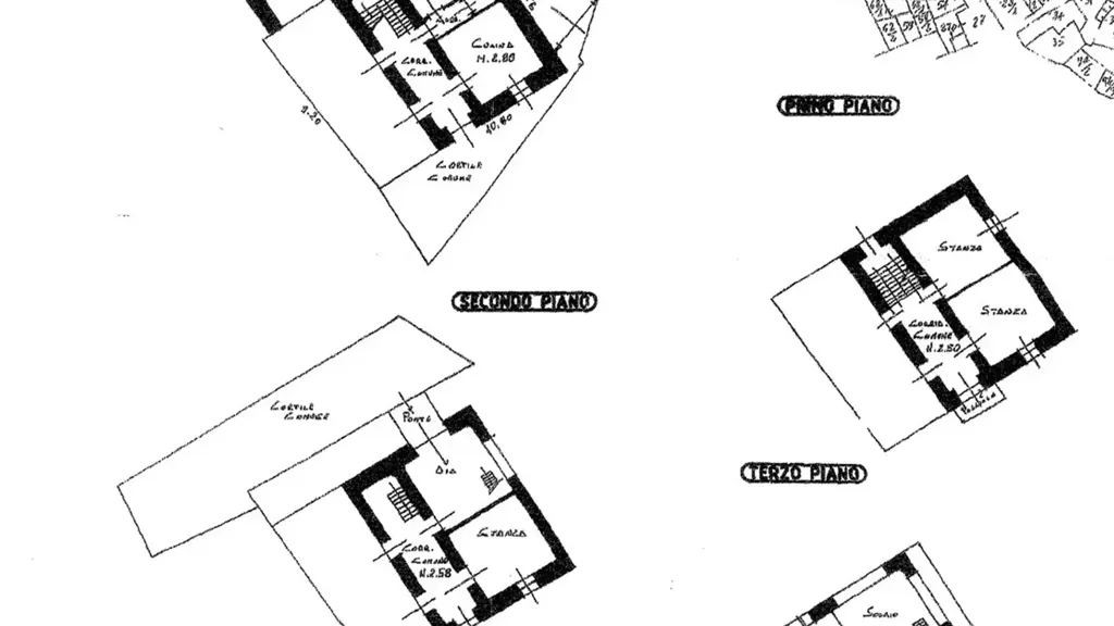 Plan - Mountain Terracotta with Panoramic View in Bleggio Superiore