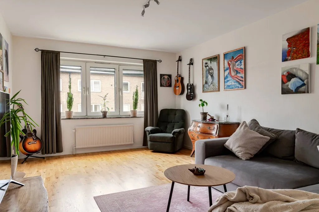 Séjour - Renovated Two-Bedroom with Glazed Balcony in Simrishamn