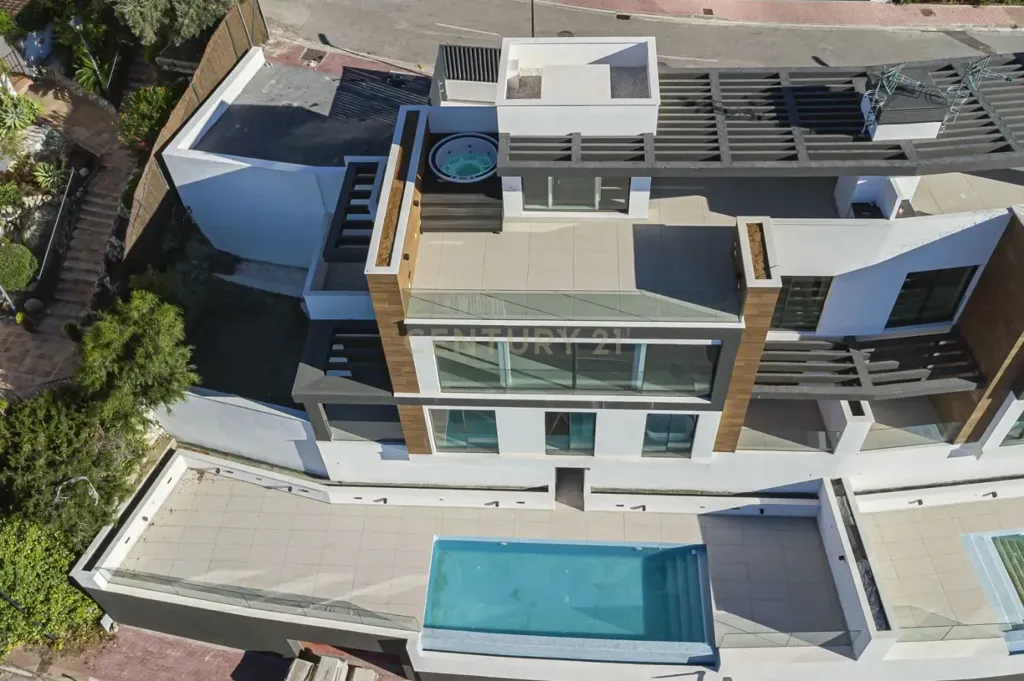 Vista aerea - Modern Villa with Ocean Views in Costa del Sol