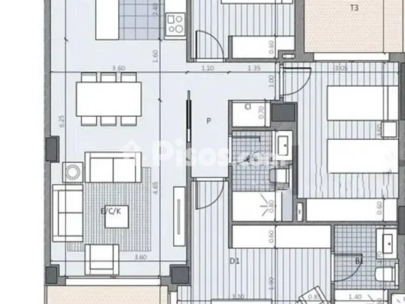 Plaan - Modern Apartment with Pool in Fuengirola