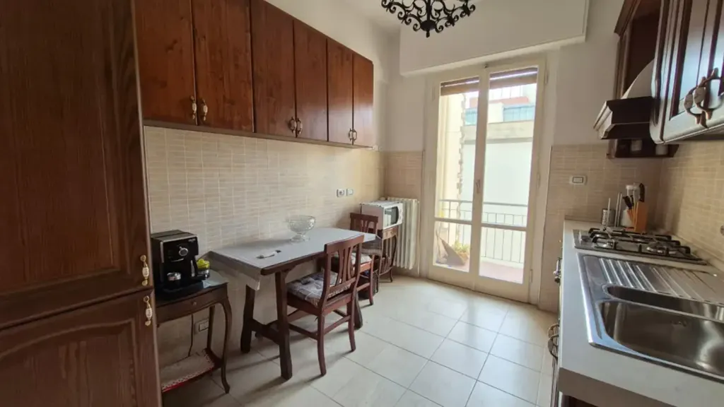 Köök - Rusticated Apartment with Panoramic View in Florence