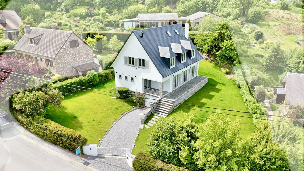 Õhuvaade - Renovated Villa with Meuse Views in Wépion