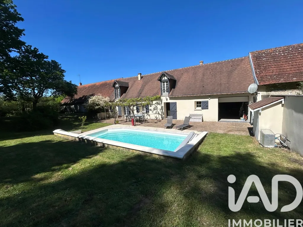 Piscine - Longère avec Piscine à Chailles, près de Blois