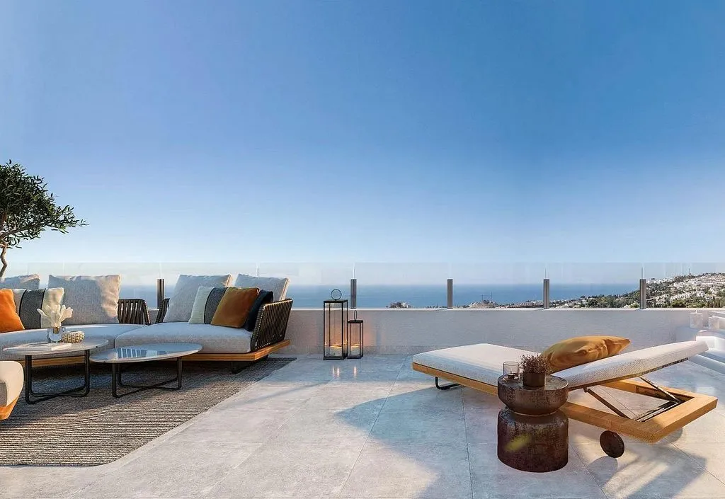 Terrass - Apartment with Pool and Terrace in Benalmádena