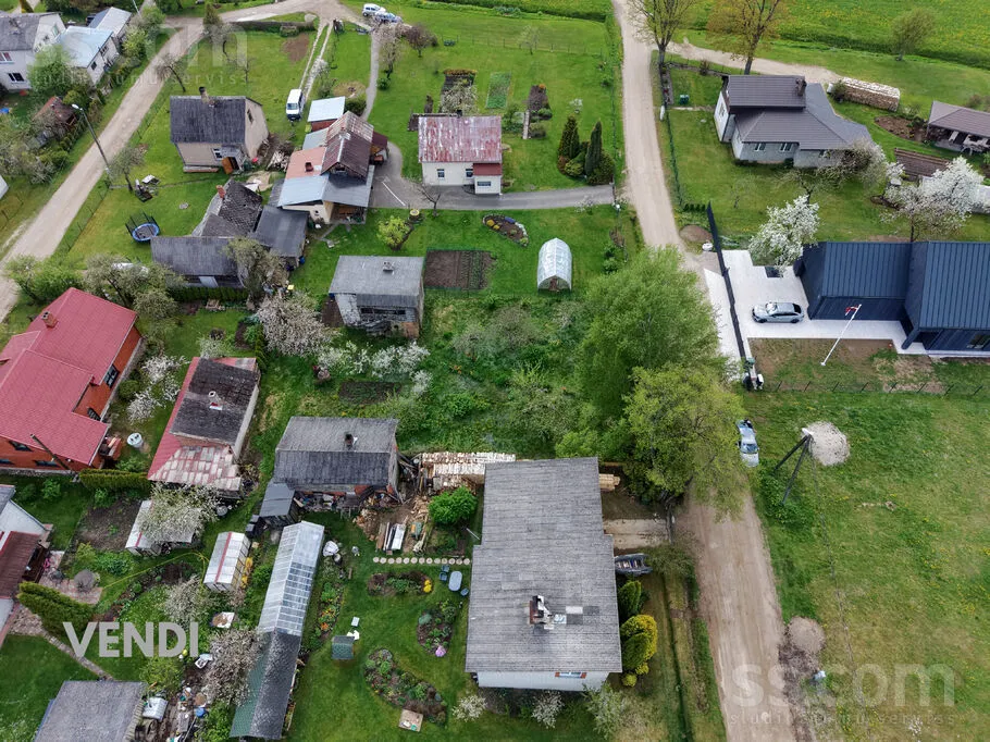 Vista aerea - Land Plot with Orchard in Valmiera
