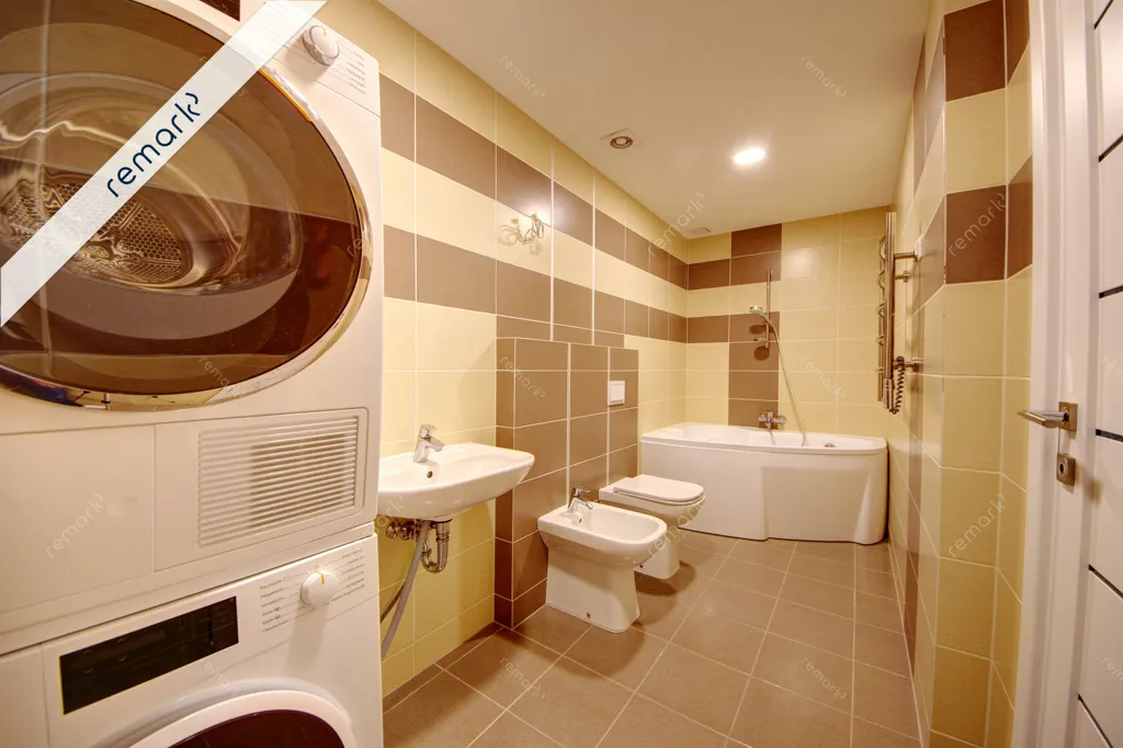Salles de bain - Modern Apartment with Sea View in Vilnius