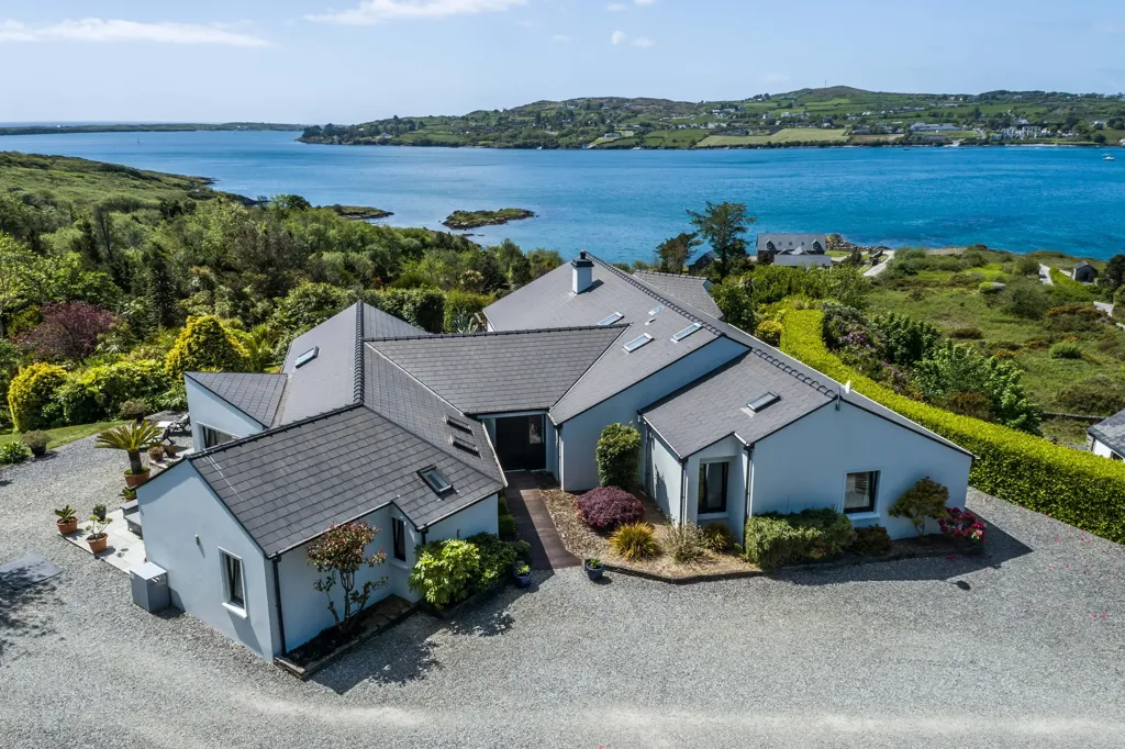 Vue aérienne - Maison 4 chambres à Schull