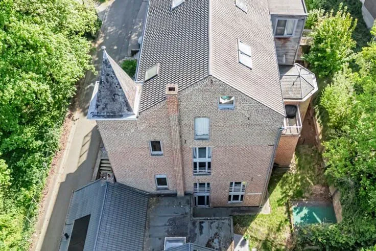Vue aérienne - Appartement Rue de l'Hospice à Bassenge
