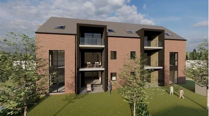 Luxury Apartment with Balcony in Wavre